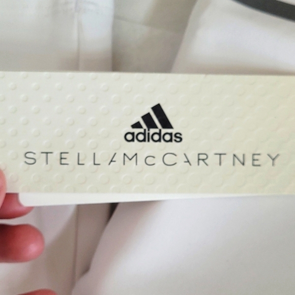 NWT Adidas White 3/4 Running Heat RDY Carrera Tights - Picture 6 of 10